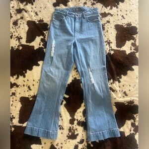 Kimes Ranch Light Blue Flare Jeans